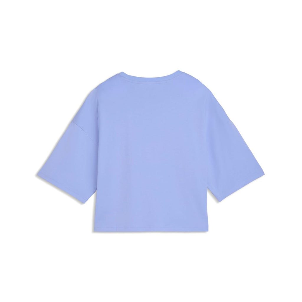 Wardrobe Essentials Oversized Short Tee Women - Intense Olive back view