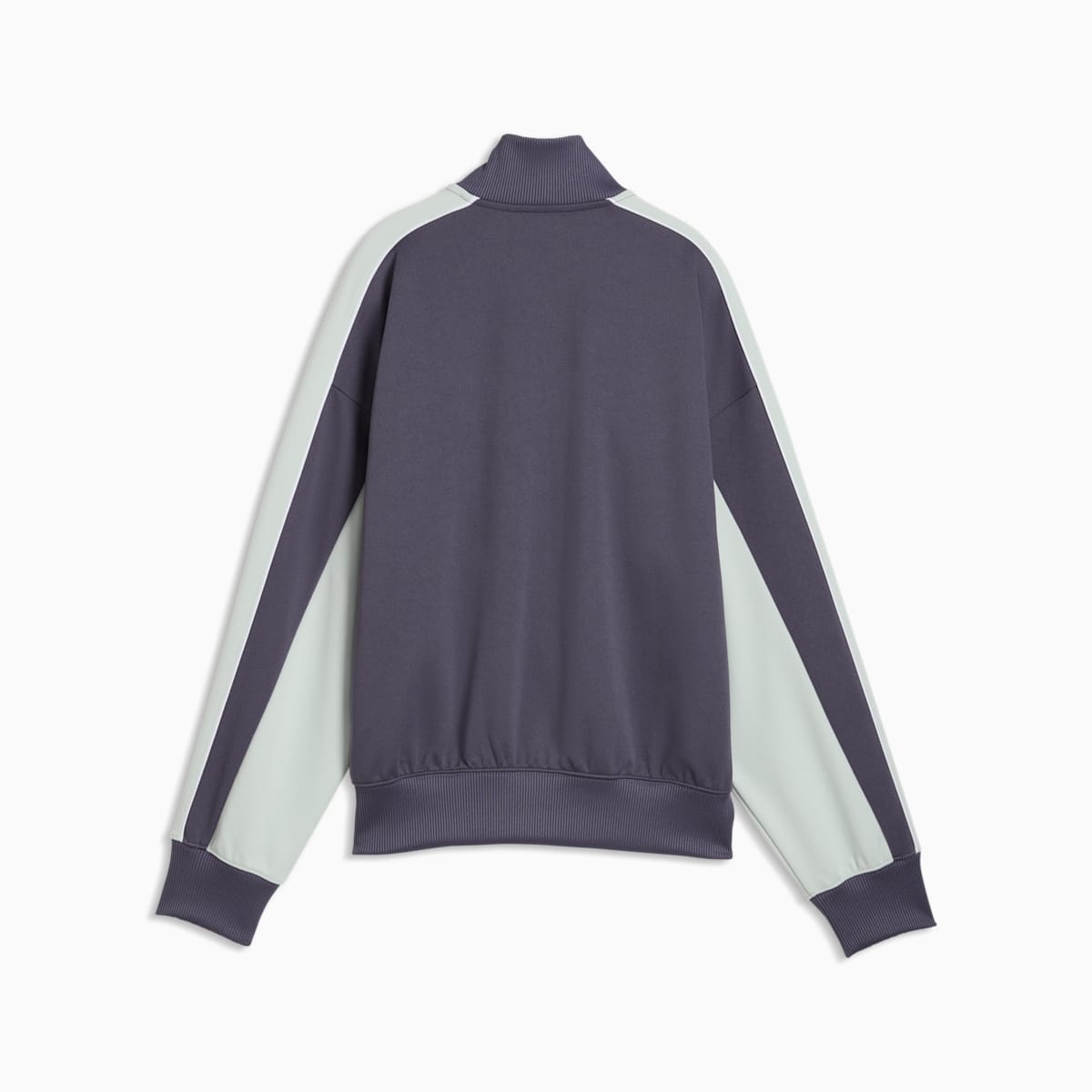 T7 Relaxed Love Of The Cat Track Jacket Women - Inky Depths - back on white background