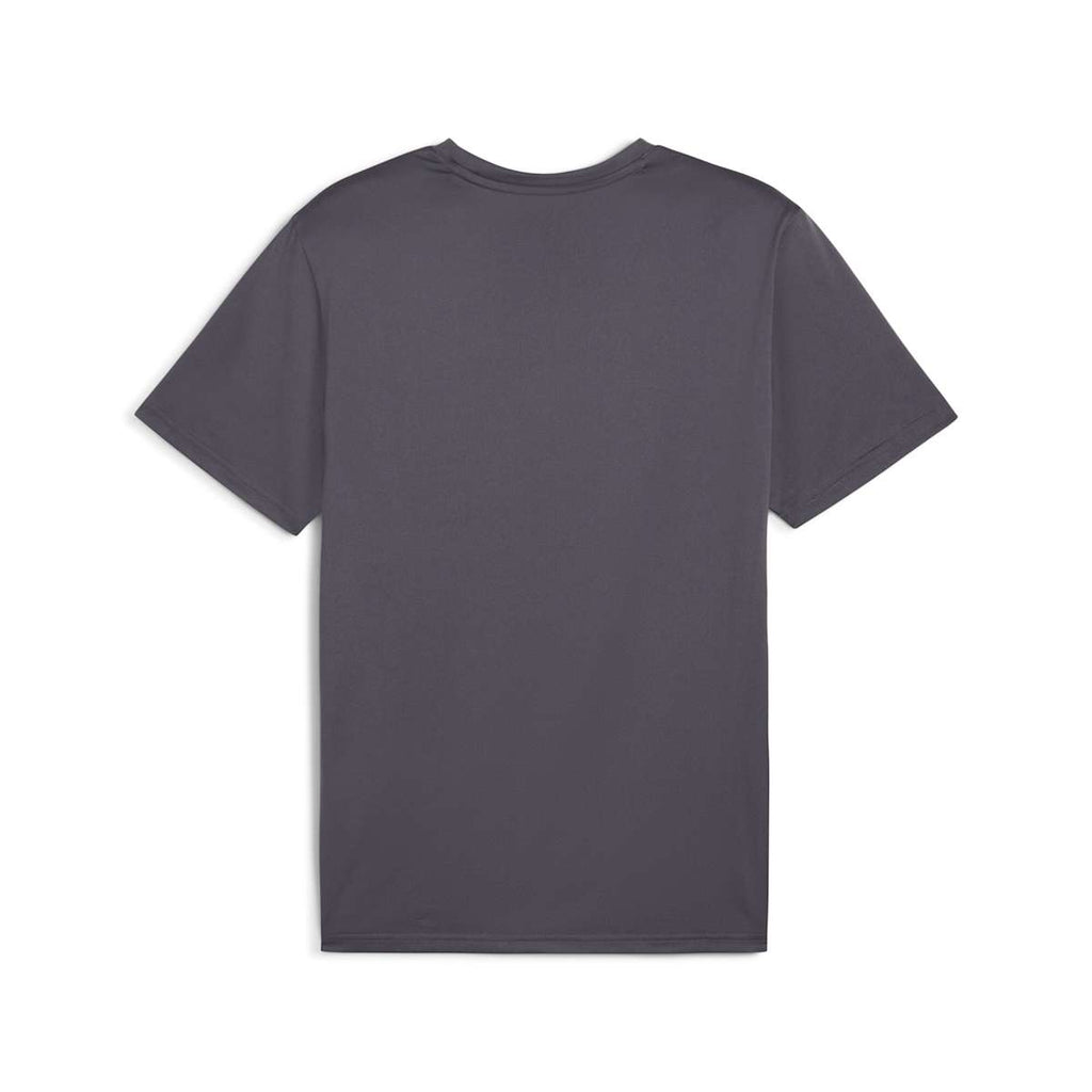 TAD ESSENTIALS Solid Cat Tee Men - Galactic Gray back view