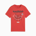 MID90S Graphic Tee I B Red Fire front view