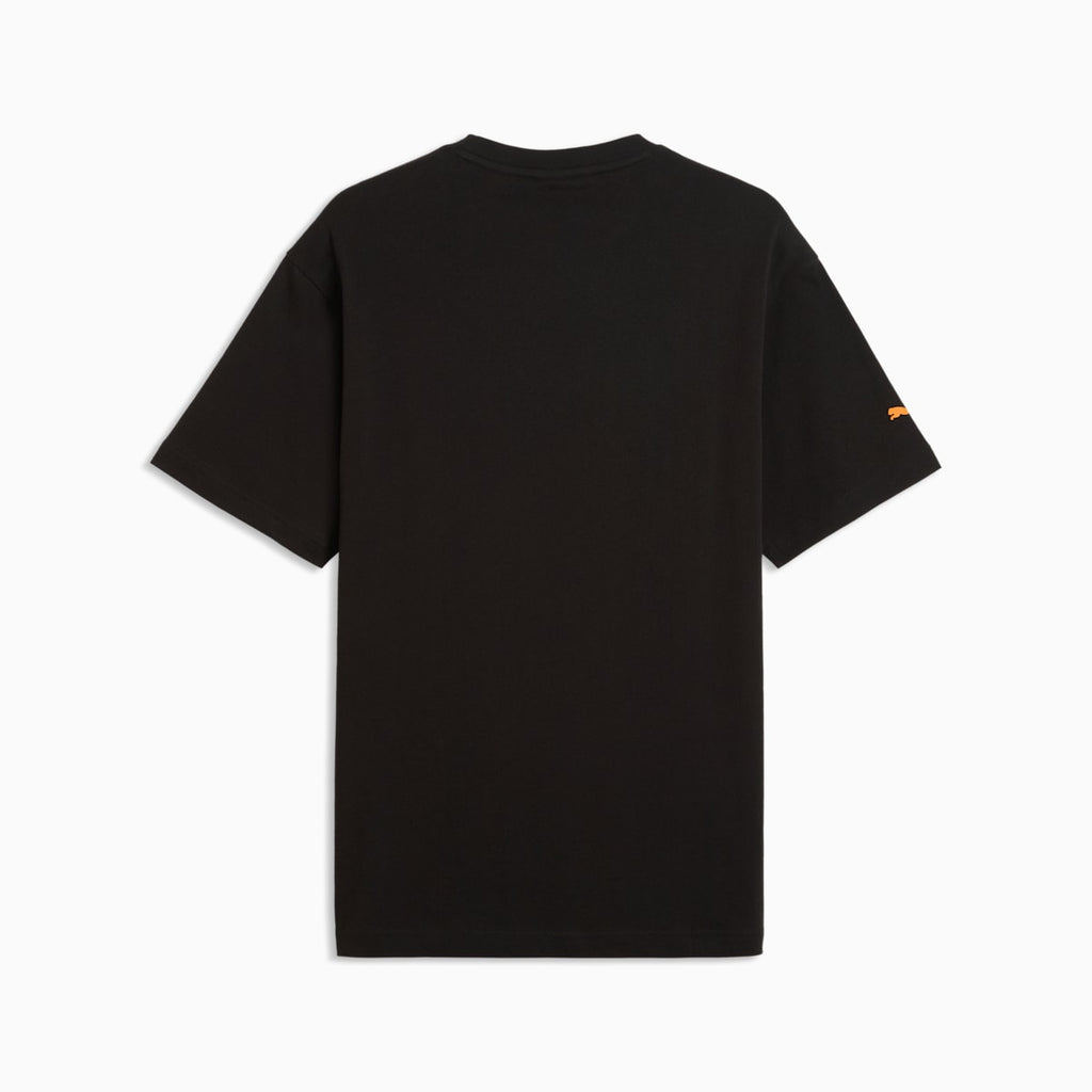 McLAREN MASTERCARD F1 TEAM Piastri Driver Tee - PUMA Black - back on white background
