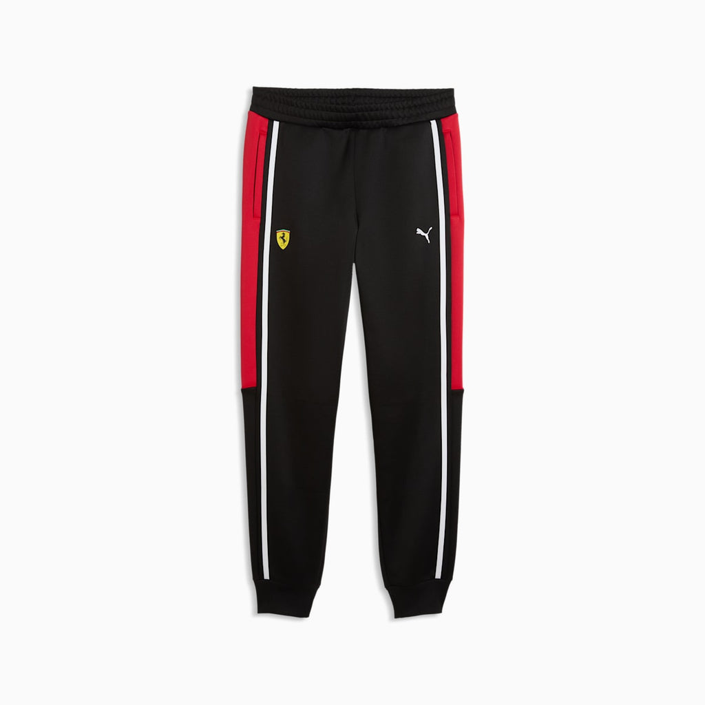 Scuderia Ferrari Men's MT7 Track Pants - PUMA Black - front on white background