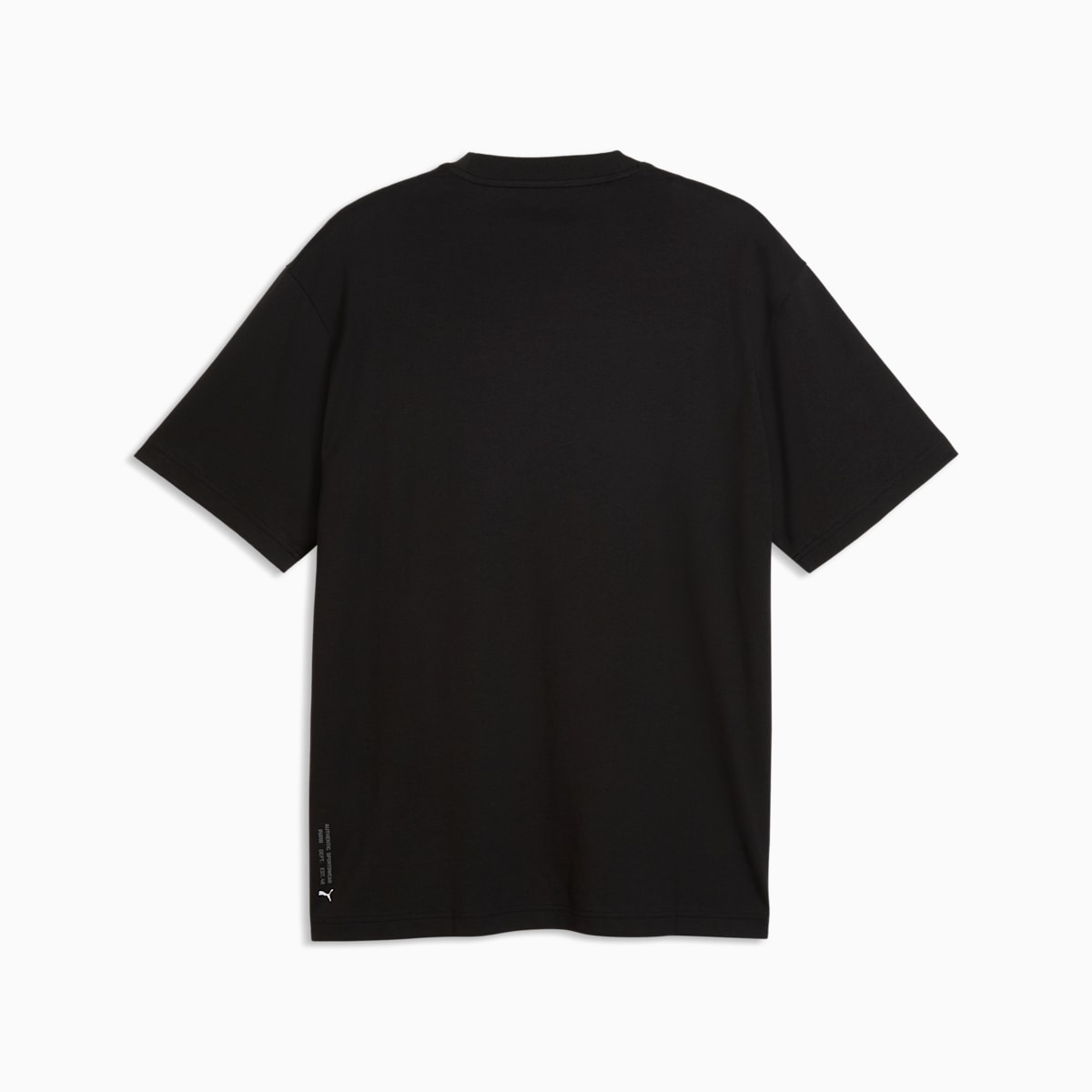 PUMA Sport Relaxed Graphic Tee Men - PUMA Black - back on white background