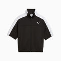 T7 Short-Sleeve Full-Zip Jacket Women - PUMA Black front view