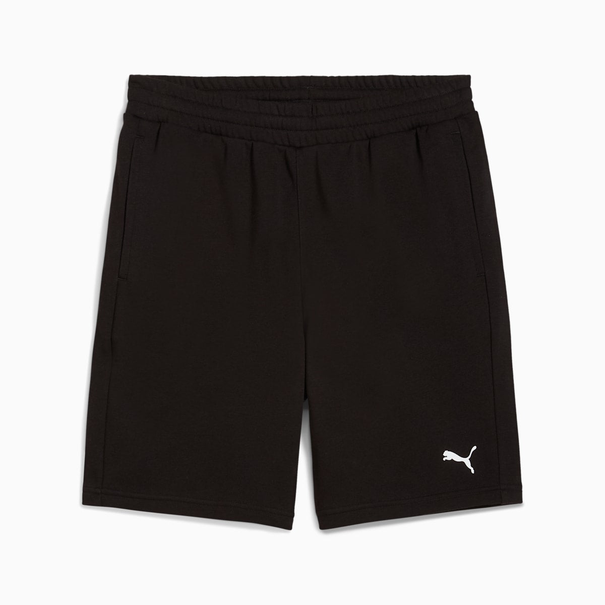 TAD ESSENTIALS 8" Knit Shorts Men - PUMA Black - front on white background