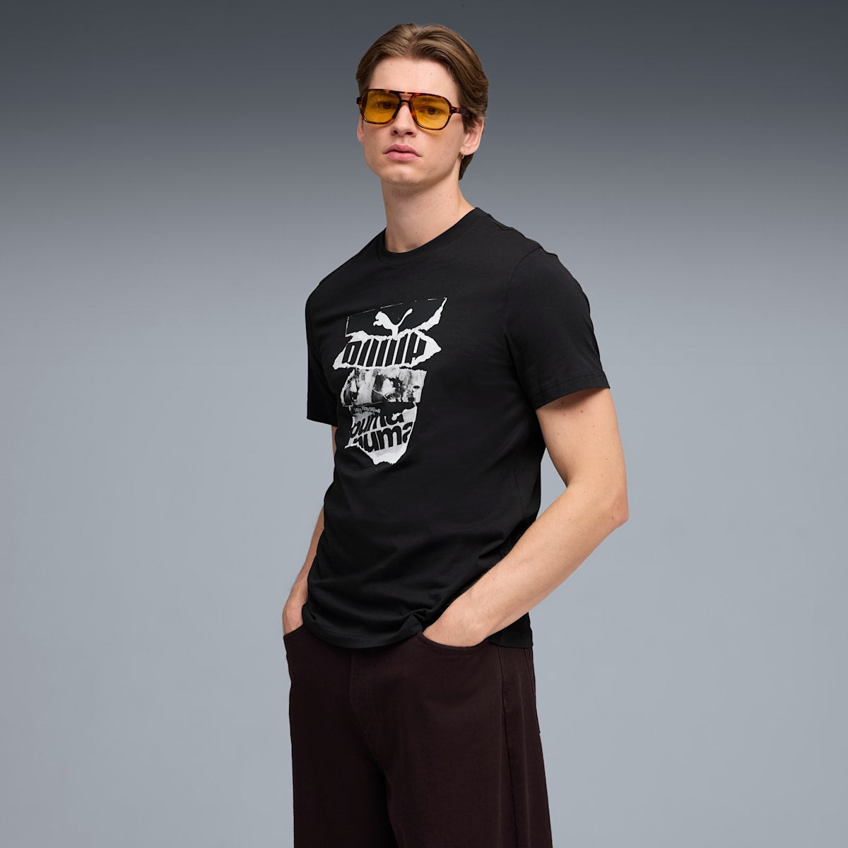 House of Graphics Photoprint Tee Men - PUMA Black image 4