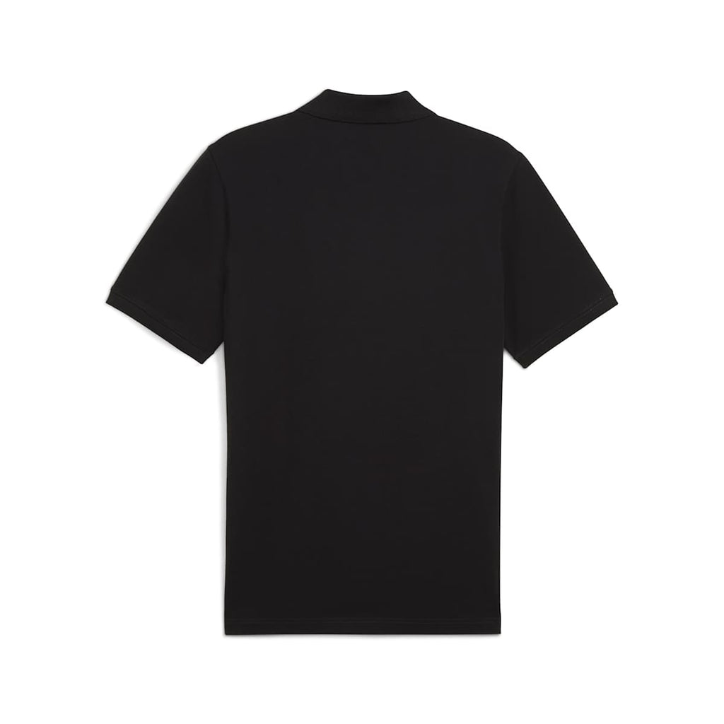 Essentials No. 1 Logo Piqué Polo Men - PUMA Black image 1
