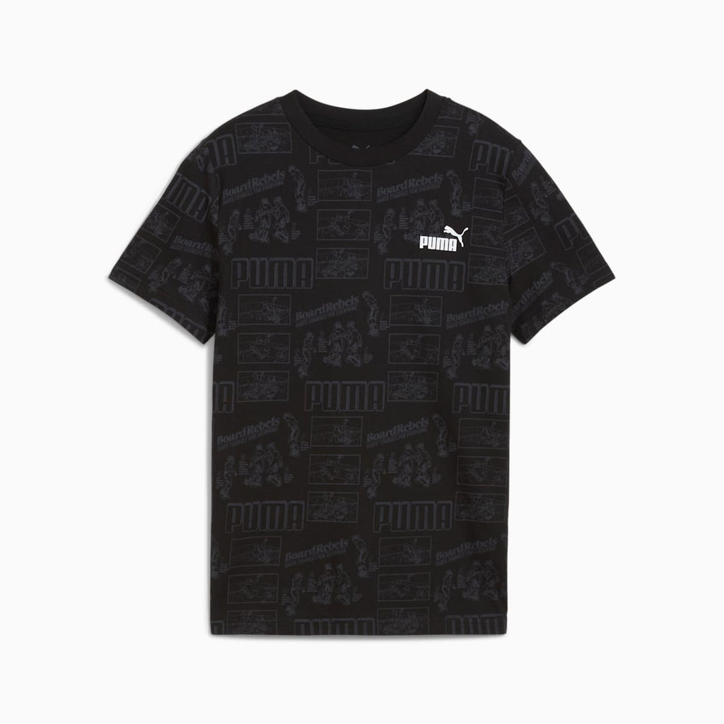 MID90S AOP Tee B Black front view