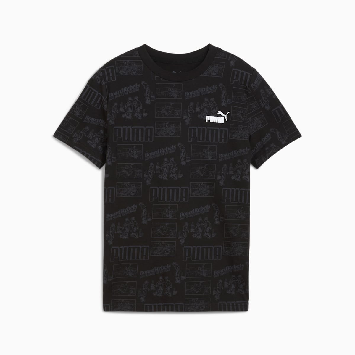 MID90S AOP Tee B Black front view