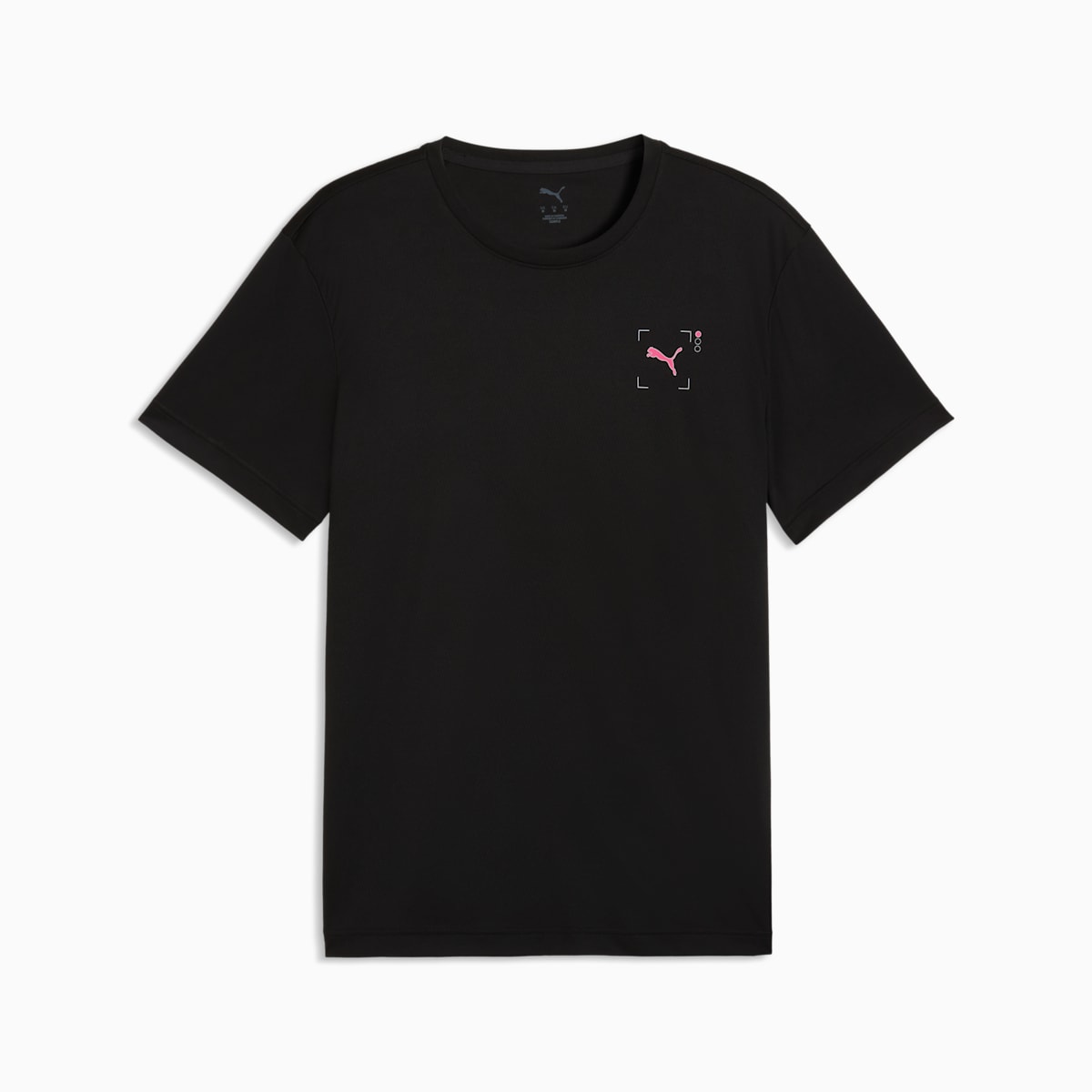 Run Illustration Graphic Tee Men - PUMA Black front view