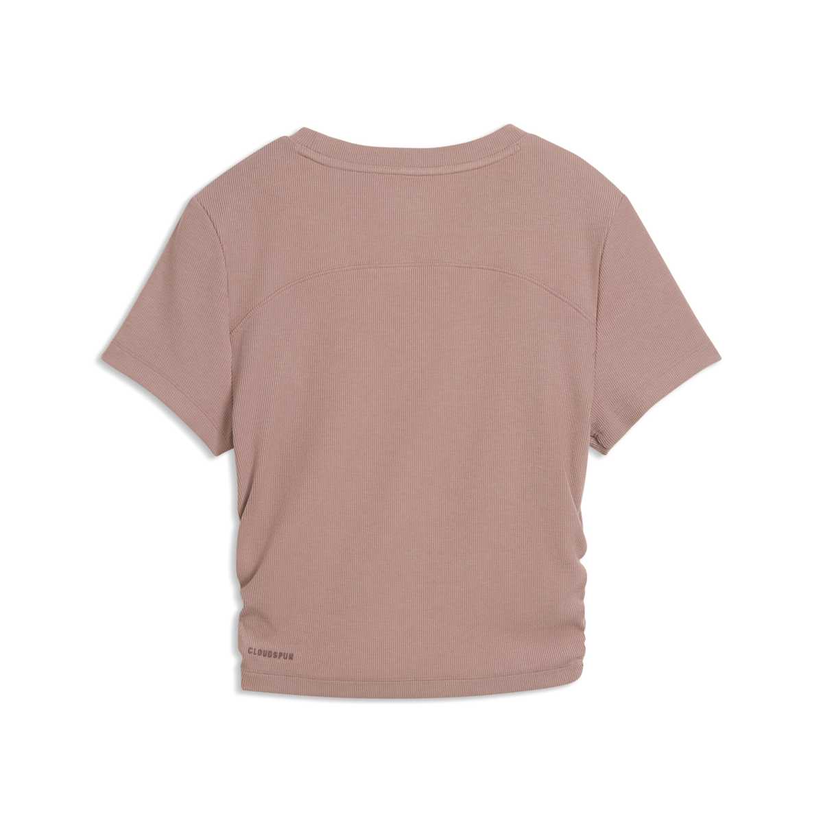 CLOUDSPUN Rib Tee Women - Sandstone back view