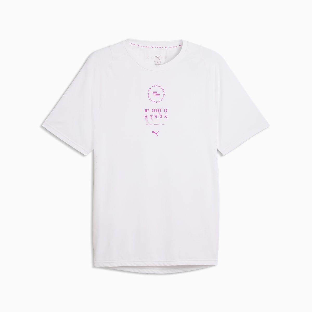 PUMA x HYROX DRYELITE Training Tee Men - PUMA White front view