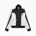 T7 Love Of The Cat Men's Relaxed T7 Track Jacket - PUMA Black - front on white background