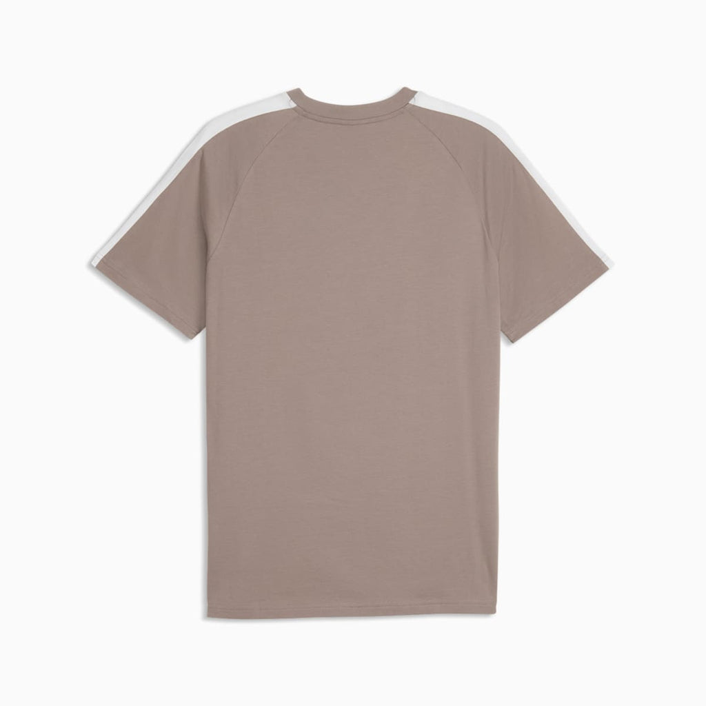 T7 Tee Men - Mouse Gray - back on white background