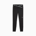 PUMA Strong Cross-Front High-Waist 7/8 Tights Women - PUMA Black front view