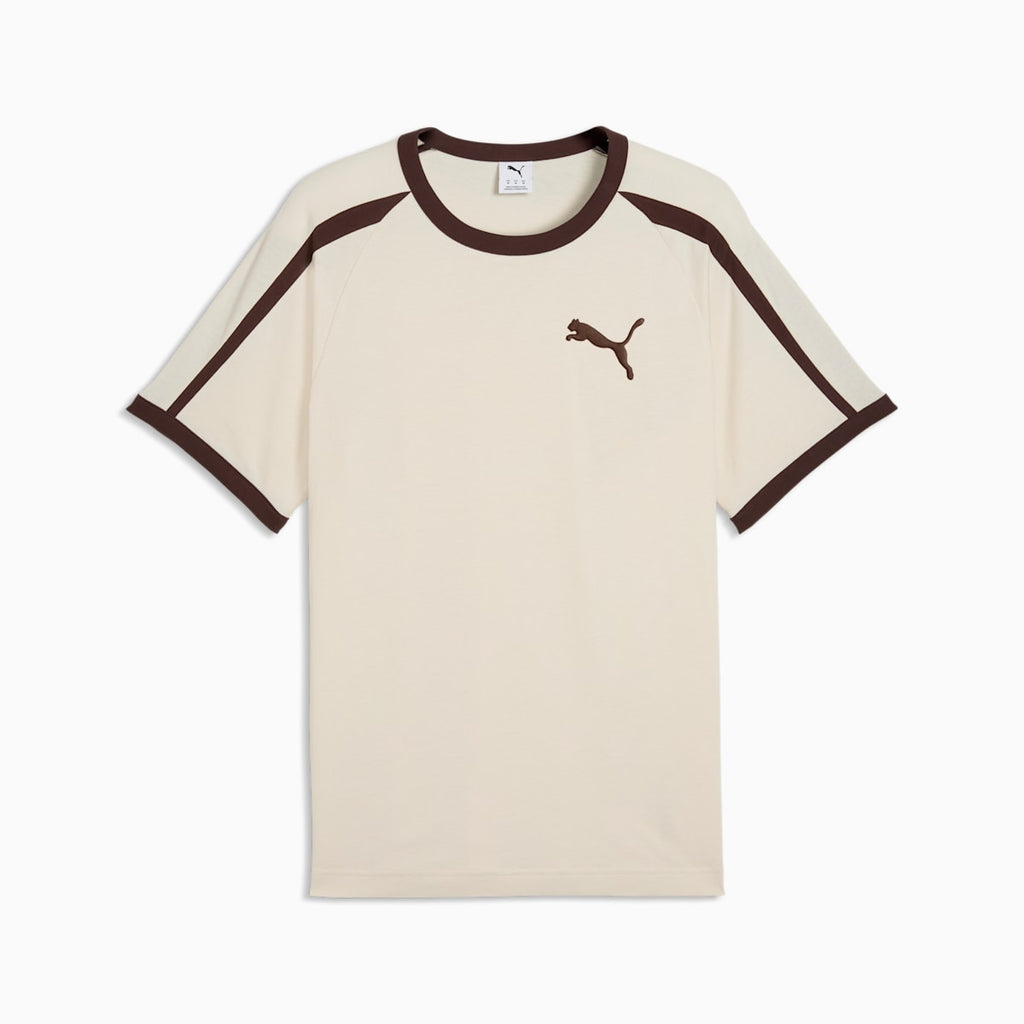 T7 Big Cat Ringer Tee Men - Alpine Snow image 2