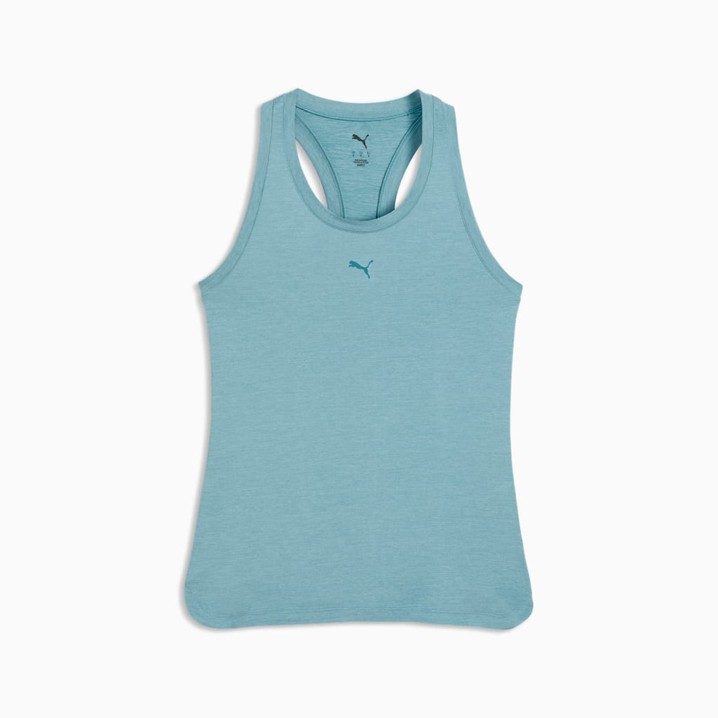 CLOUDSPUN Racerback Tank Women - Baltic Sea Blue front view