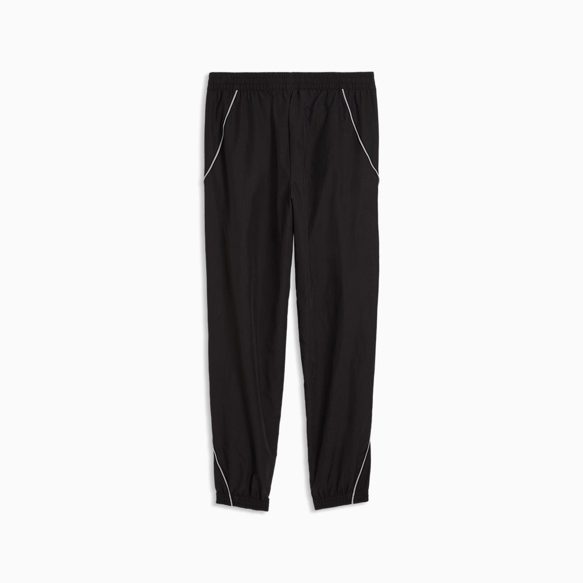 PUMA Sport Men's Woven Track Pants - PUMA Black - back on white background
