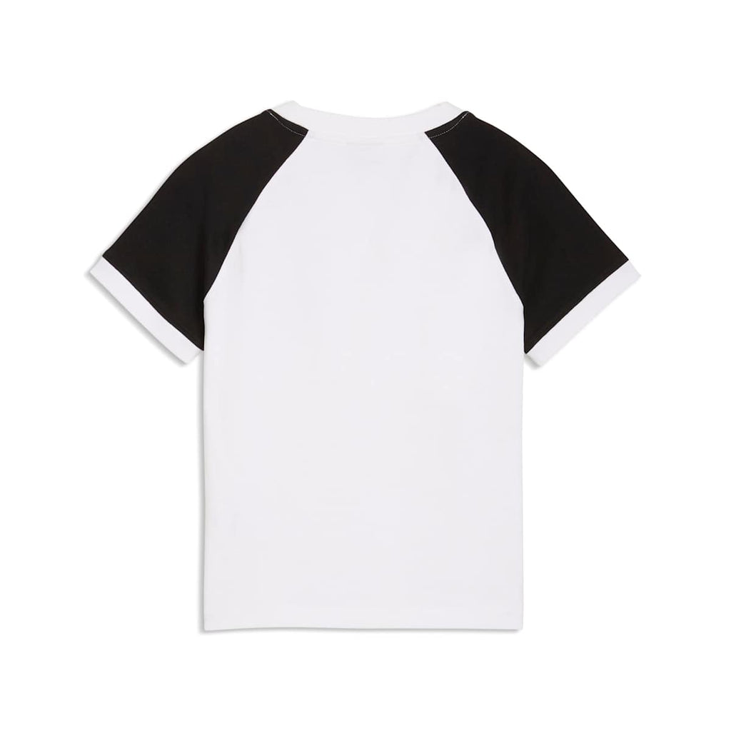 FUTURE.PUMA.ARCHIVE Slim Short Ringer Tee Women - PUMA White back view