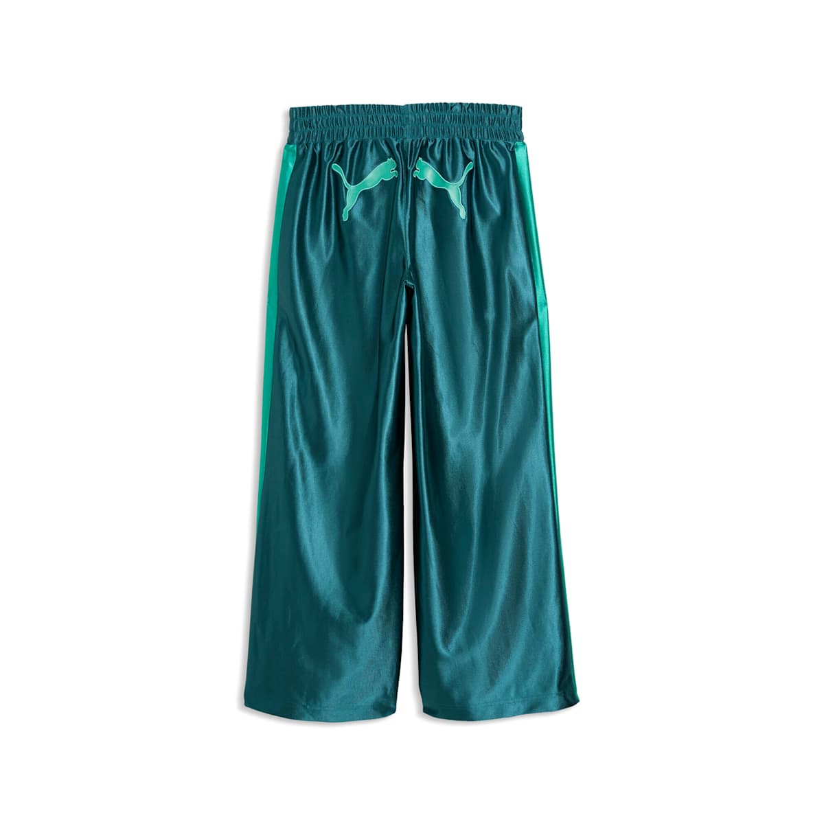 FUTURE.PUMA.ARCHIVE T7 Mid-Rise Track Pants Women - Emerald Ice back view