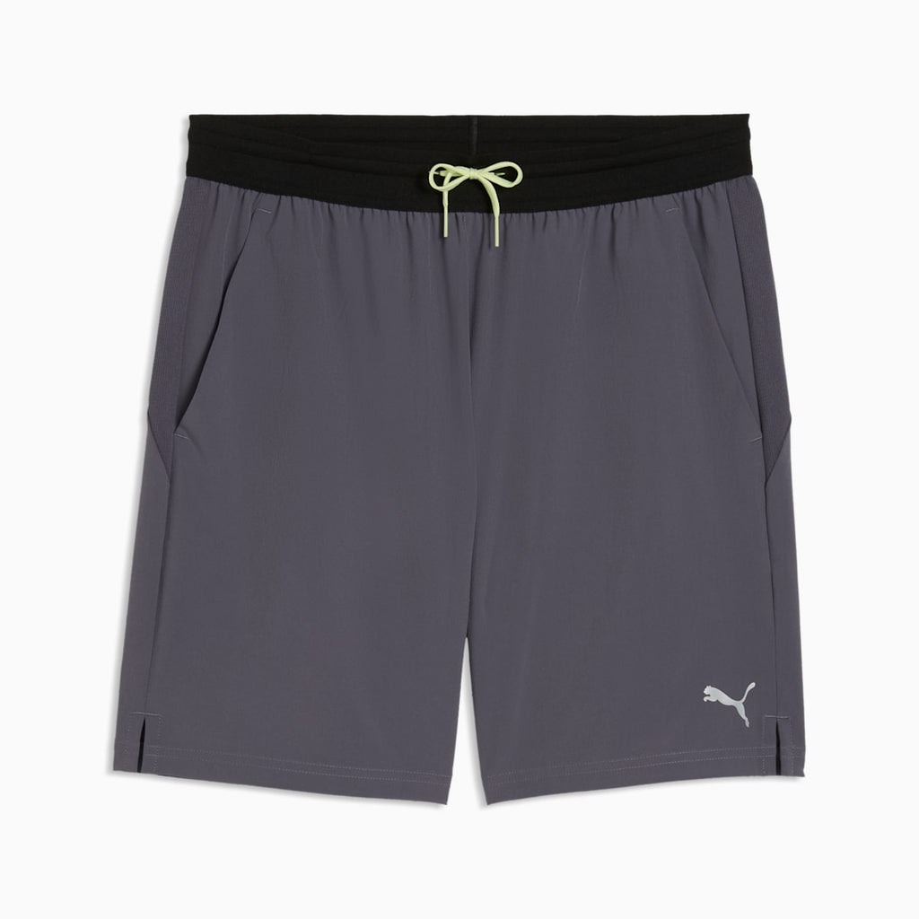 PWRTRAIN Training Shorts Men - Galactic Gray front view