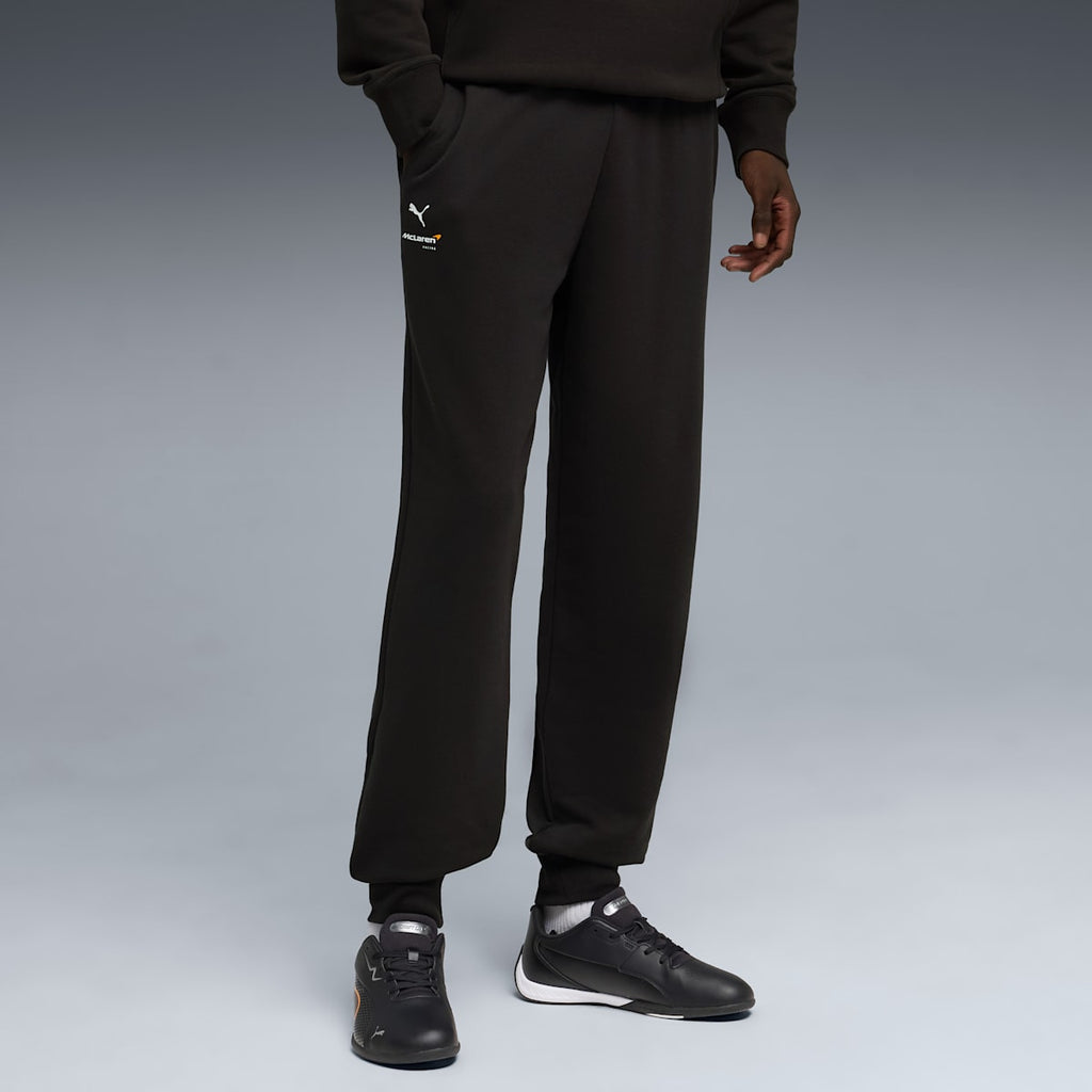 McLAREN RACING Essentials Pants Men - PUMA Black - on model