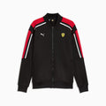 Scuderia Ferrari Men's T7 Track jacket - PUMA Black - front on white background