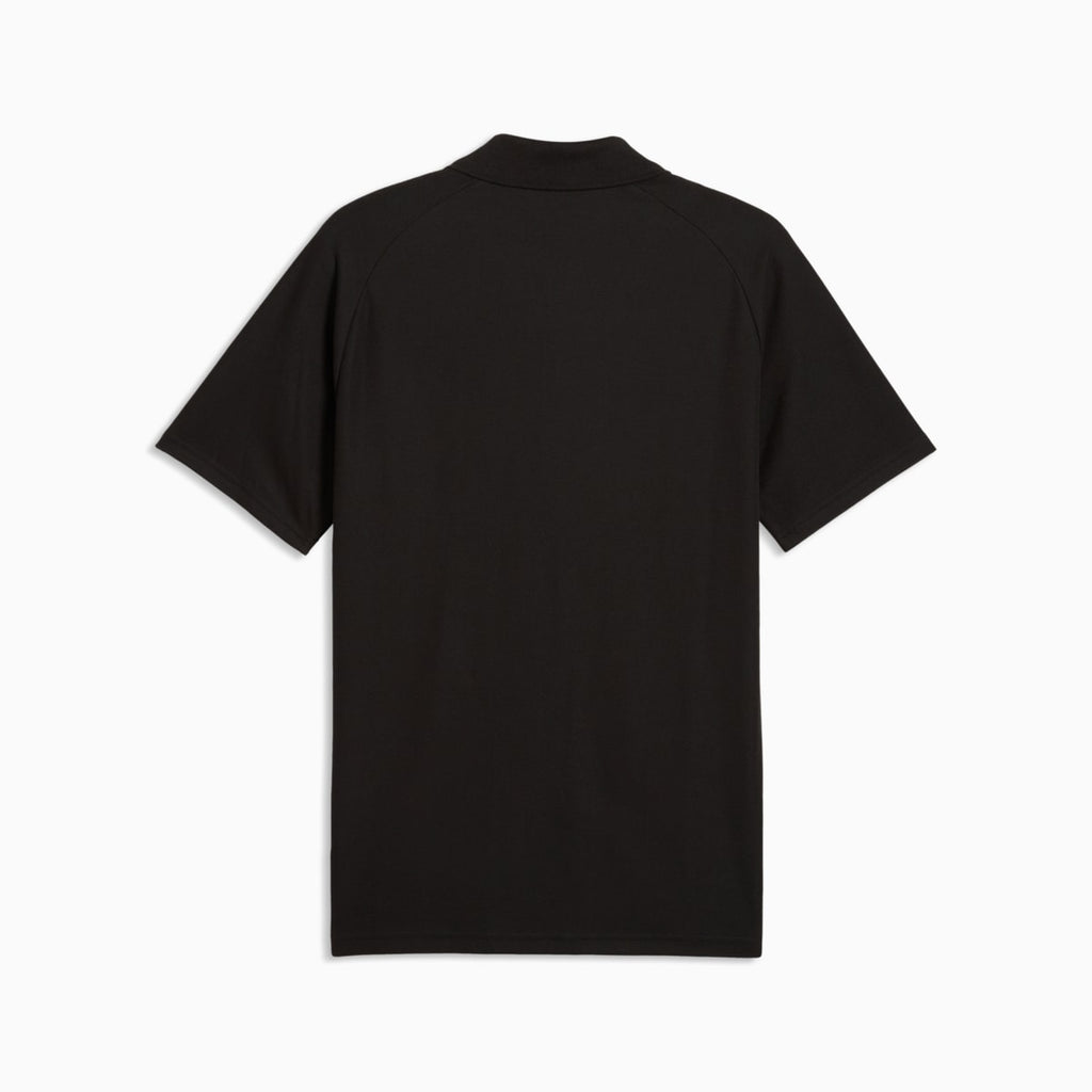 Scuderia Ferrari Tech Polo Men - PUMA Black - back on white background