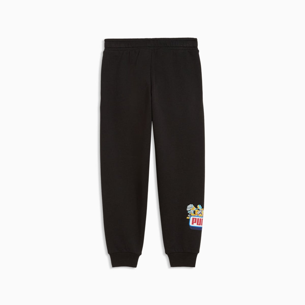 PUMA x TRANSFORMERS Sweatpants Kids - PUMA Black - back on white background