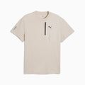 PUMATECH Pocket Tee Men - Silver Fog - front on white background
