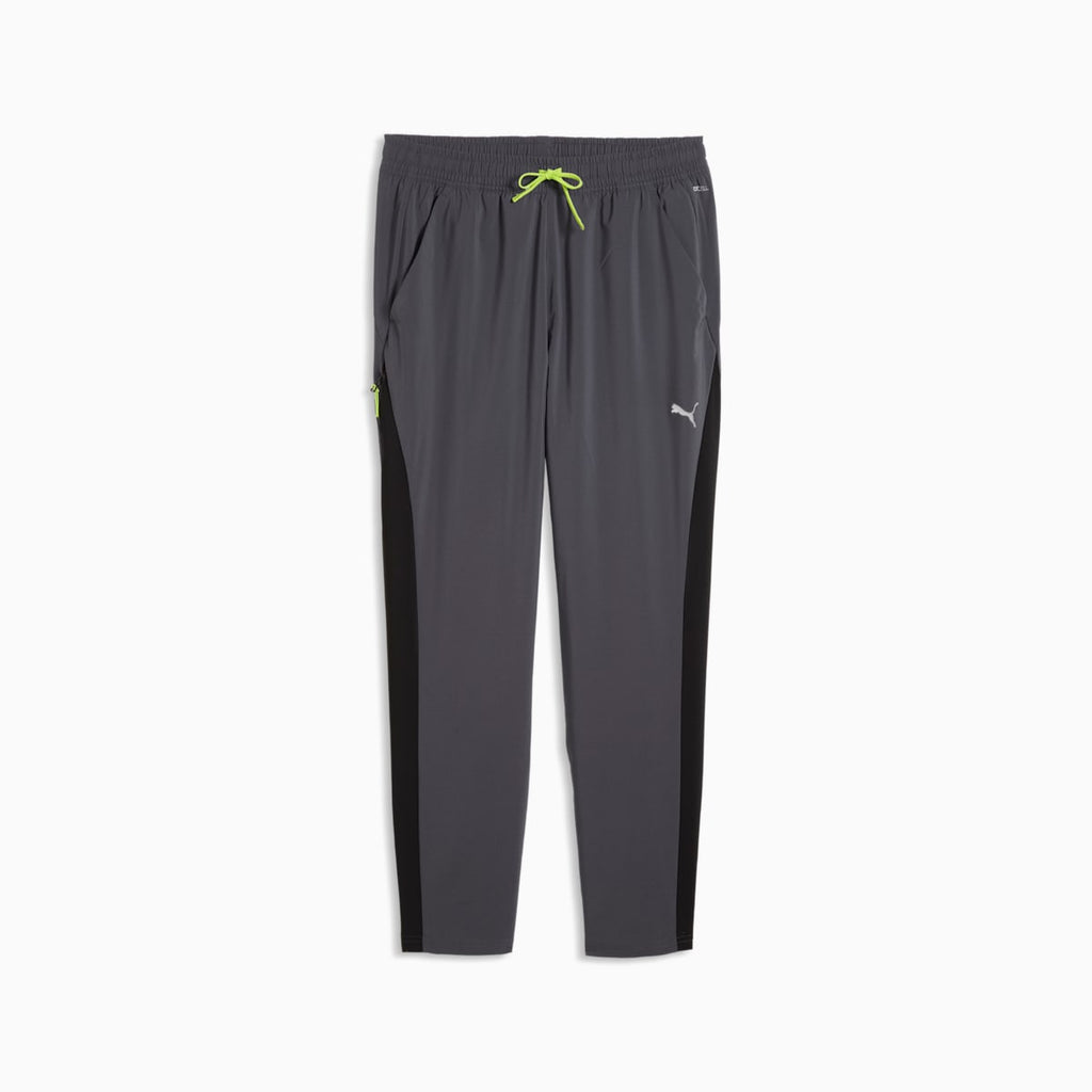 PWRTRAIN Stretch Woven Pants Men - Galactic Gray - front on white background
