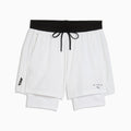 PUMA x HYROX DRYELITE 2-in-1 Shorts Men - PUMA White front view
