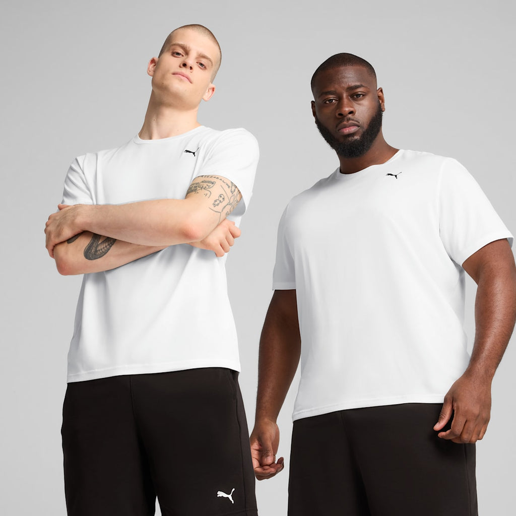 Train All Day Essentials Solid Cat Men's Tee - Read More - on model
