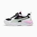 PUMA X-Ray 4 Sneakers Kids - PUMA Black-Créme De Mint-PUMA White - Side Profile - Lateral
