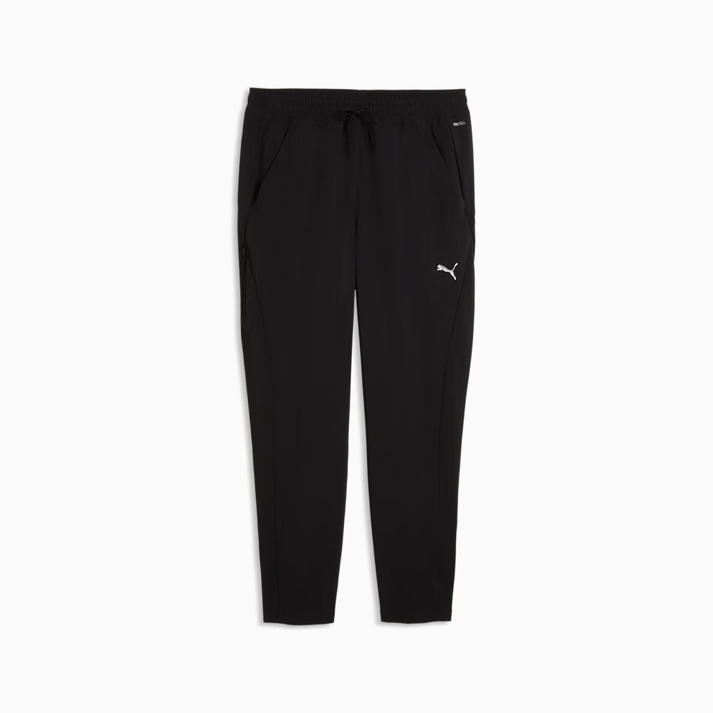 PWRTRAIN Stretch Woven Pants Men - PUMA Black - front on white background