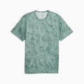 Train All Day Essentials Printed Tee Men - Créme De Mint - front on white background