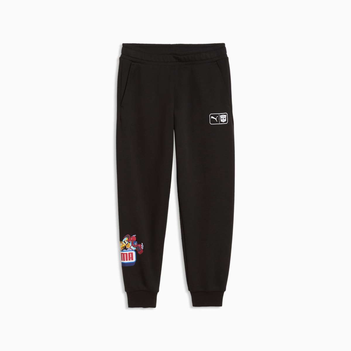 PUMA x TRANSFORMERS Sweatpants Kids - PUMA Black - front on white background