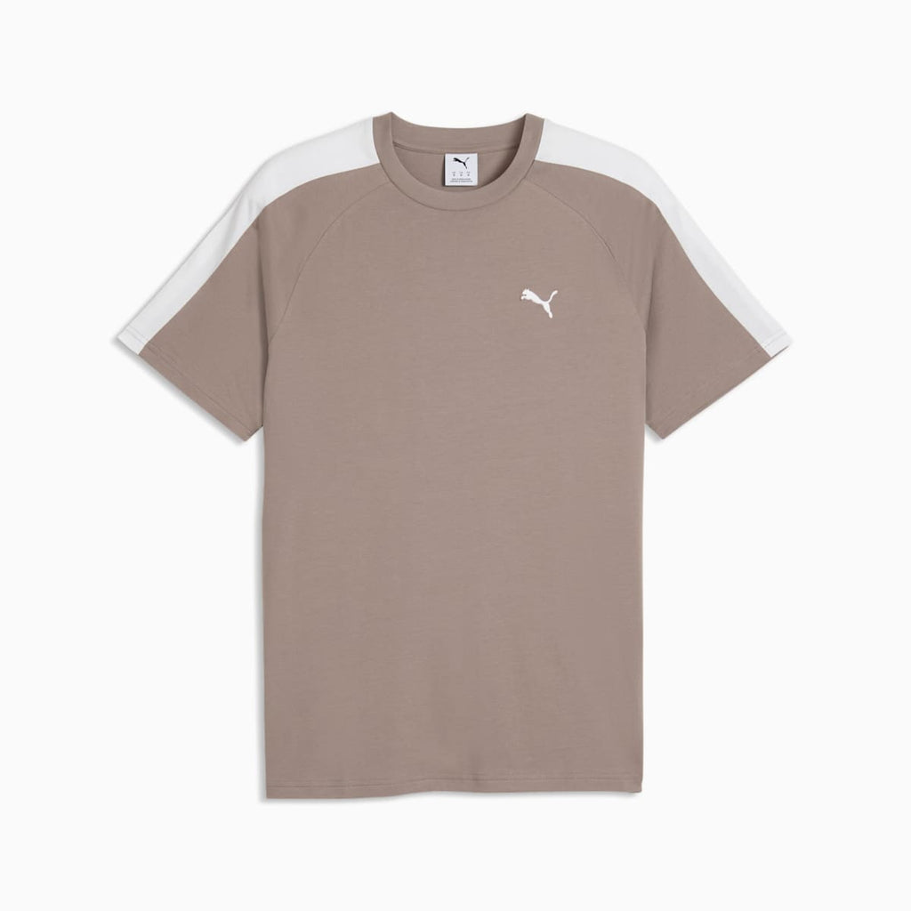 T7 Tee Men - Mouse Gray - front on white background