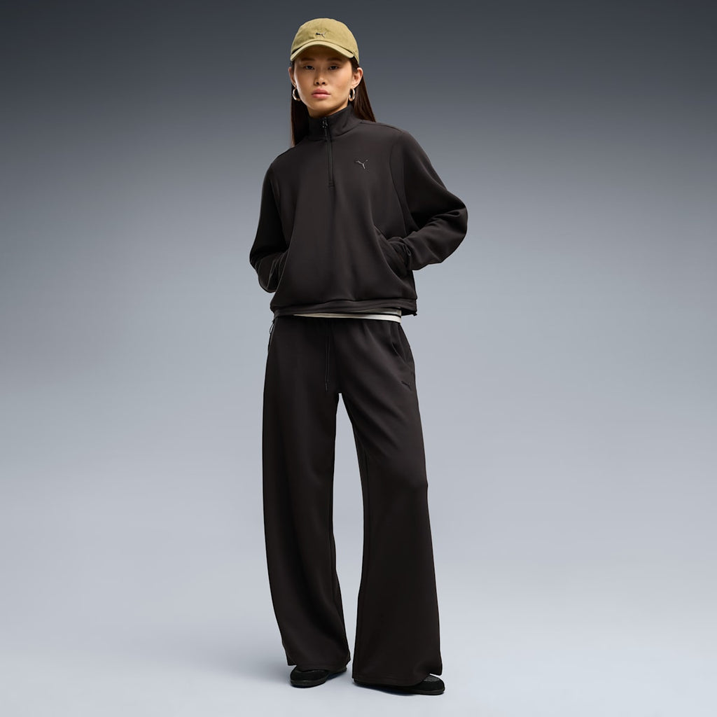 PUMA Women's Clothing Training, TRACKSUIT PANTS - PUMA Black - on model