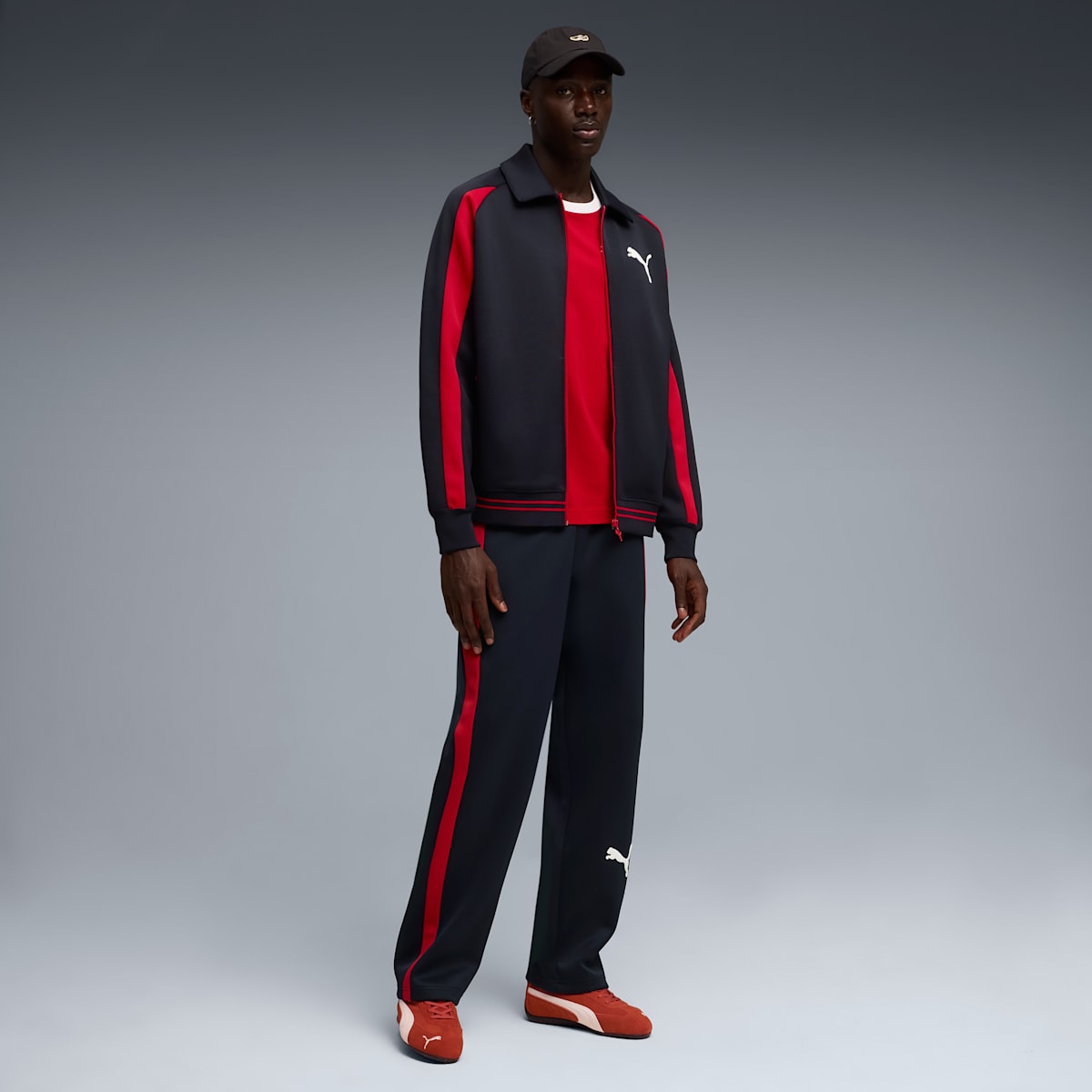 T7 Big Cat Track Pants Men - New Navy image 3