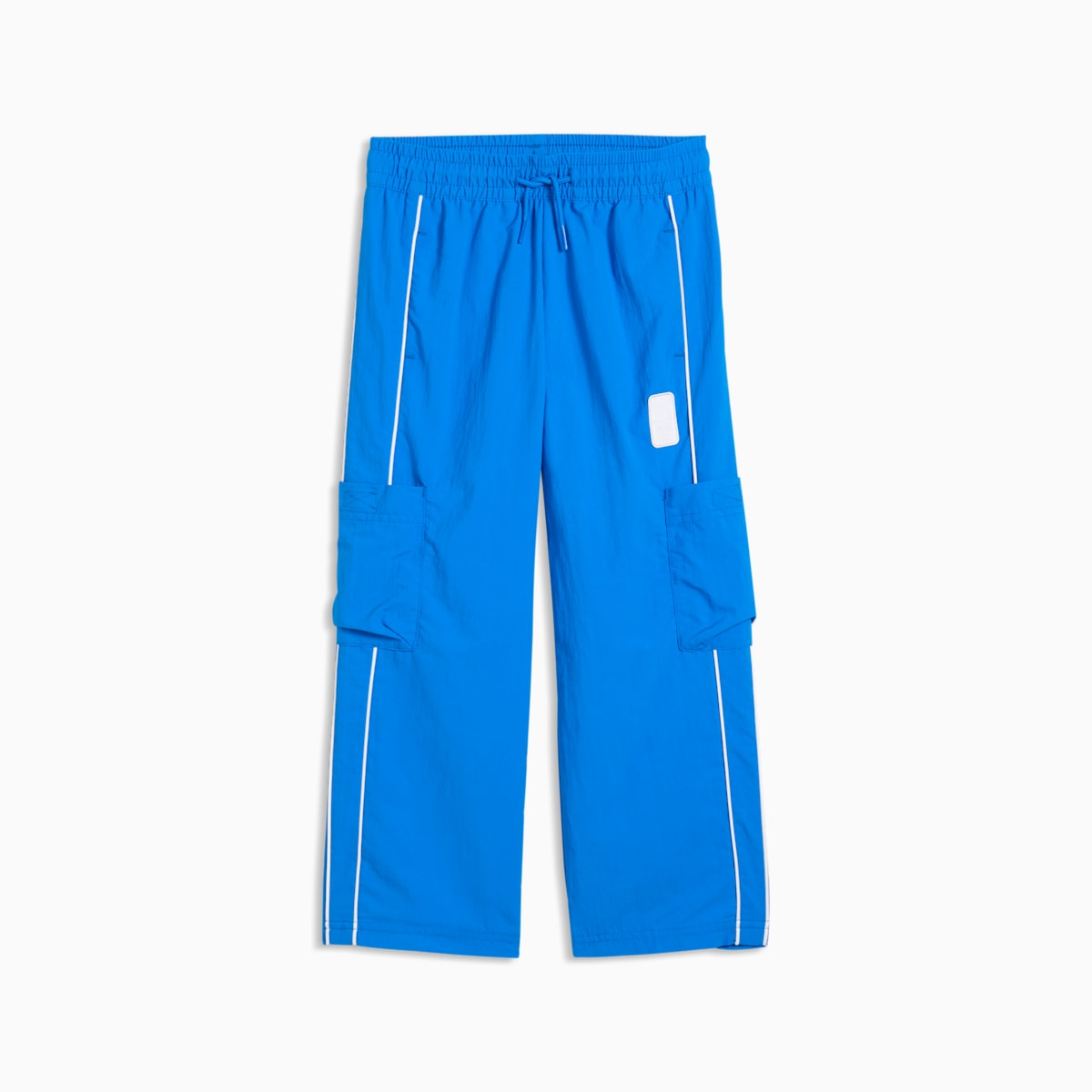 PUMA x TRANSFORMERS T7 Relaxed Cargo Pants Kids - Racing Blue - front on white background