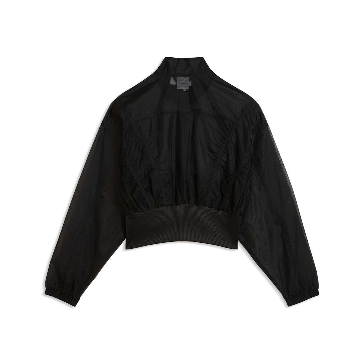 DARE TO Oversized Woven Jacket Women - PUMA Black back view