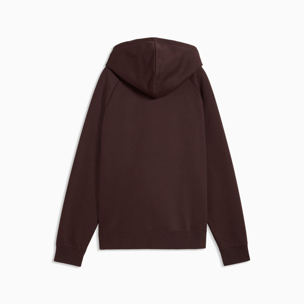 Essentials Sequins Hoodie Women - Chocolate Fondue - back on white background