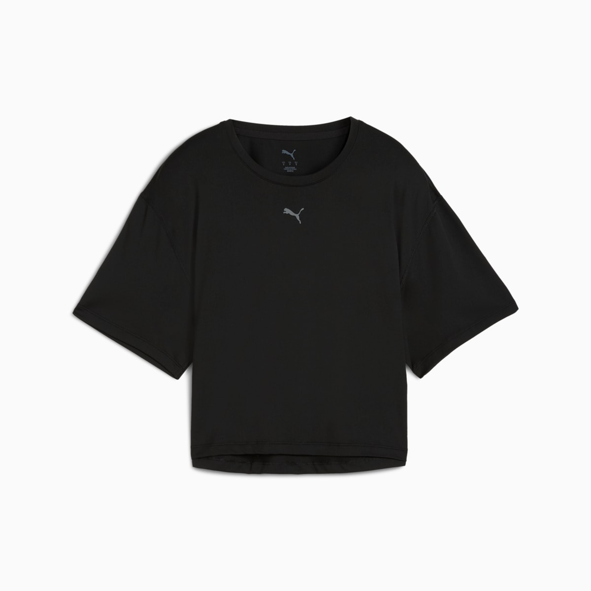 CLOUDSPUN Relaxed Tee Women - PUMA Black front view