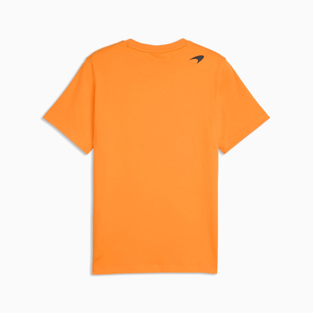 McLAREN RACING Men's Tee - Papaya - back on white background