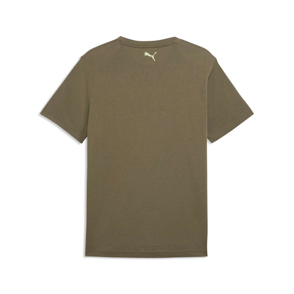 Graphics Training Tee Men - Loden Green back view