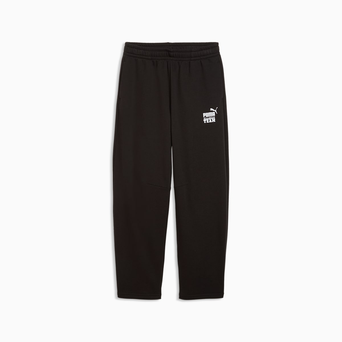 MID 90s Relaxed Barrel Sweatpants Youth - PUMA Black - front on white background