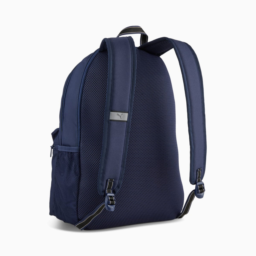 PUMA Phase Class 20L Backpack - PUMA Navy - Back view