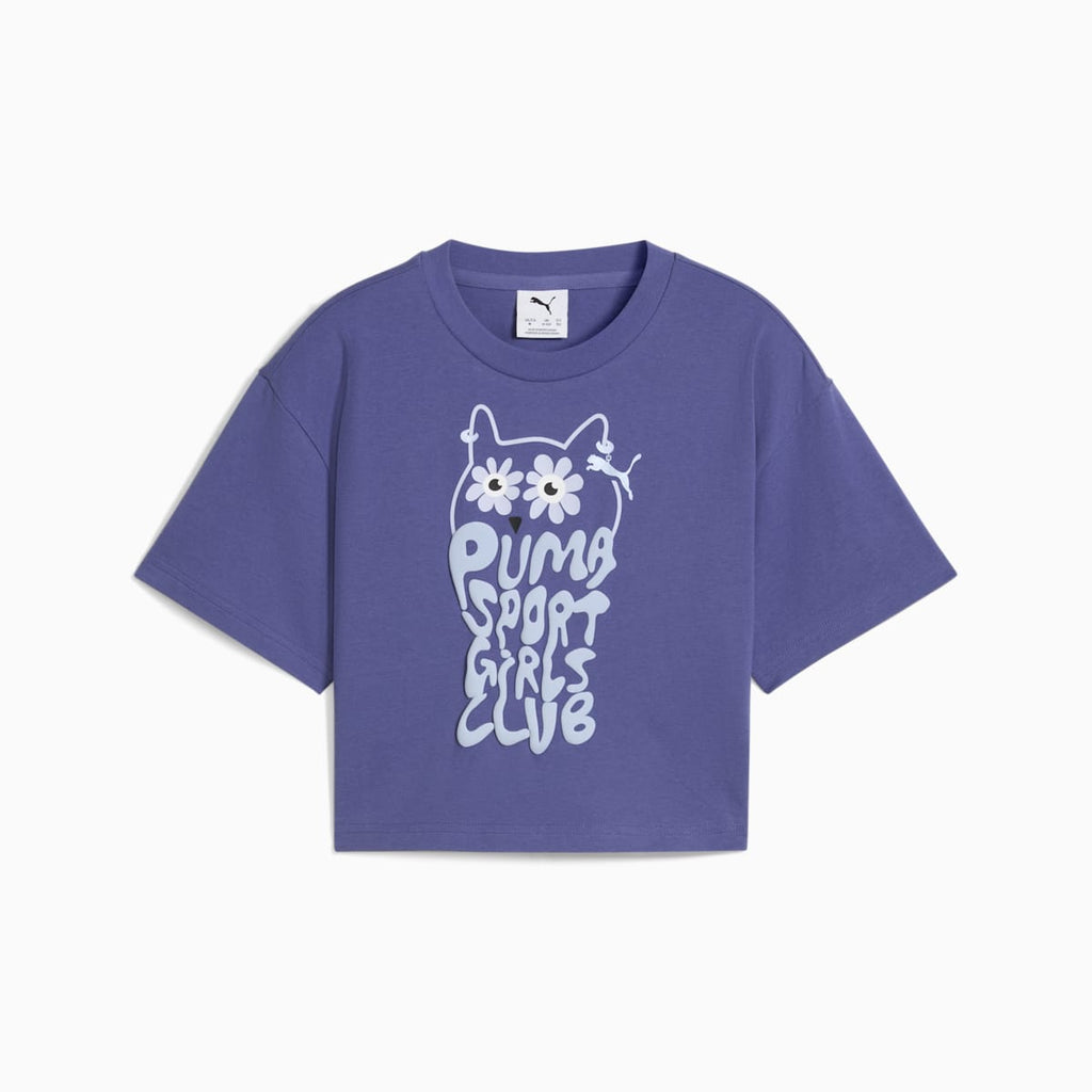 Graphics Short Length Tee II G Blue Crys front view