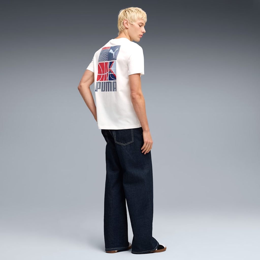 PUMA Graphic Sports Tee Men - PUMA White image 3